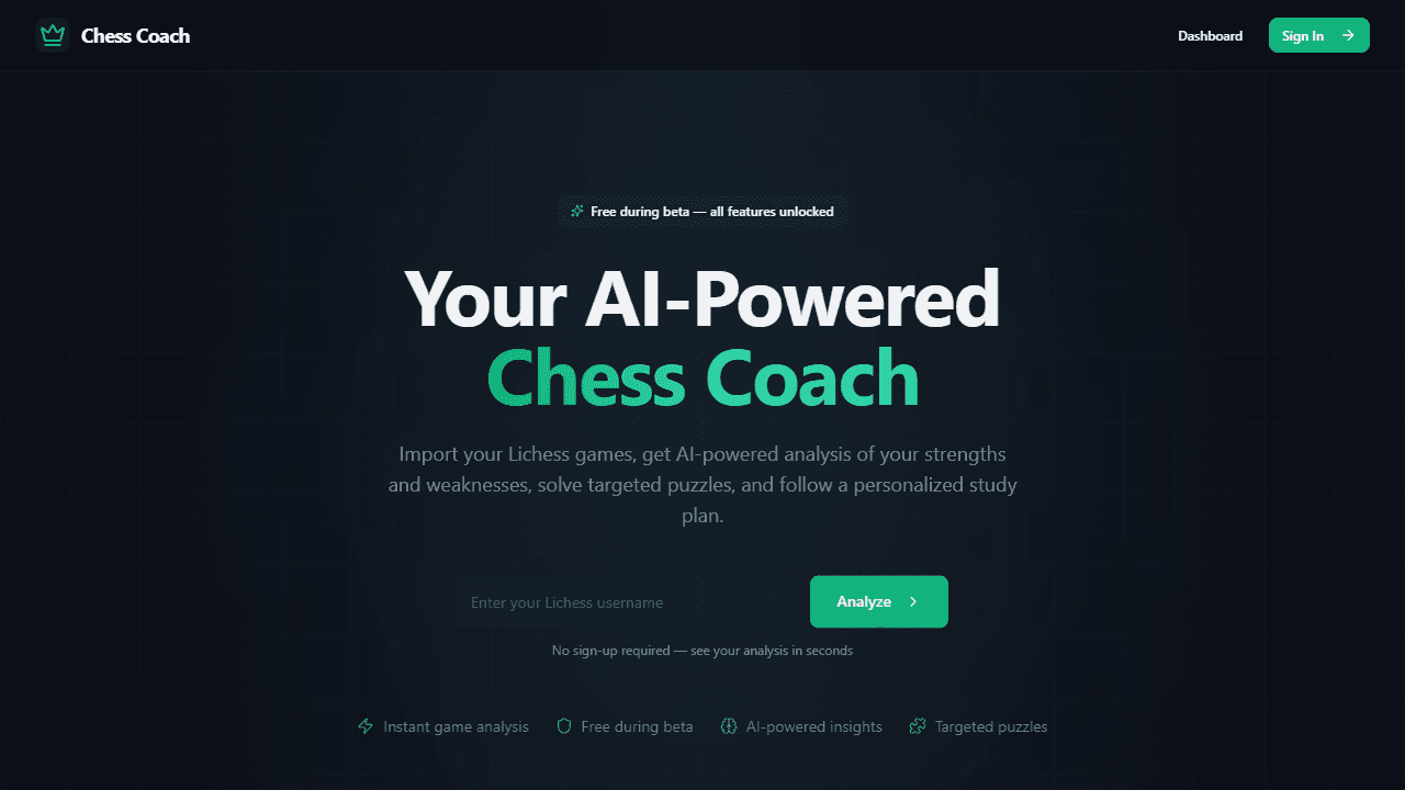 AI Chess Coach